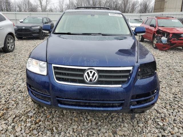 WVGZG77L75D071607 - 2005 VOLKSWAGEN TOUAREG 3.2 BLUE photo 5