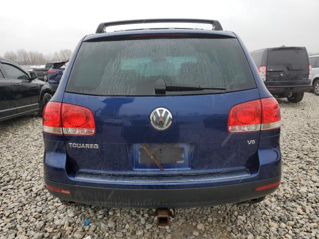 WVGZG77L75D071607 - 2005 VOLKSWAGEN TOUAREG 3.2 BLUE photo 6