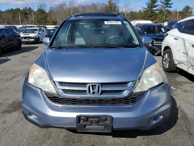 5J6RE4H74AL005925 - 2010 HONDA CR-V EXL BLUE photo 5