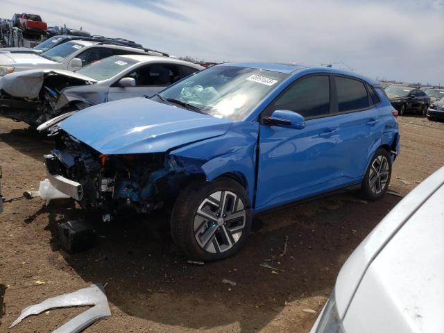 KM8K53AG1PU160569 - 2023 HYUNDAI KONA LIMITED BLUE photo 1