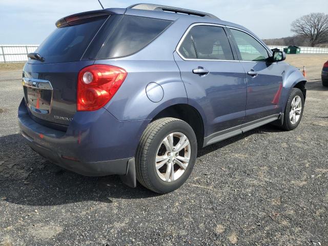 2GNFLGEK5E6190288 - 2014 CHEVROLET EQUINOX LT BLUE photo 3