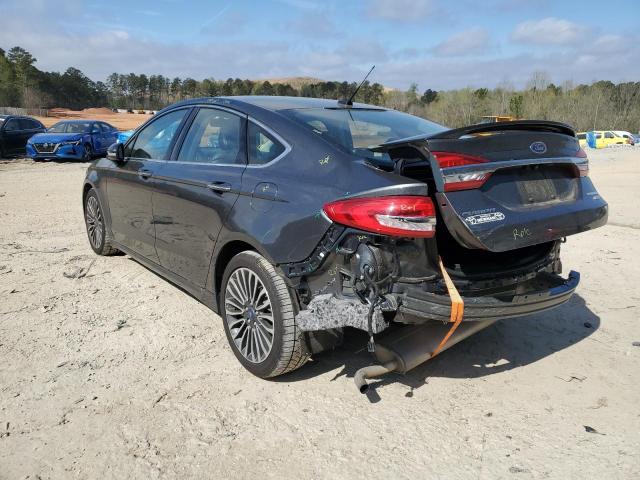 3FA6P0D97JR225957 - 2018 FORD FUSION TITANIUM/PLATINUM GRAY photo 2