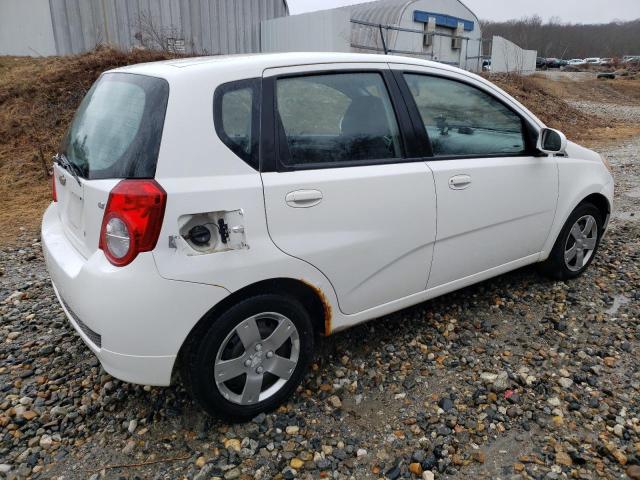 KL1TD6DE7AB123043 - 2010 CHEVROLET AVEO LS WHITE photo 3