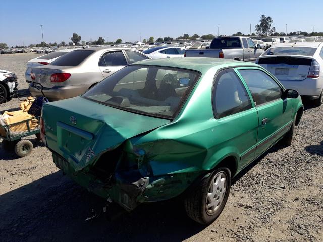 JT2AC52L9V0214629 - 1997 TOYOTA TERCEL CE GREEN photo 4