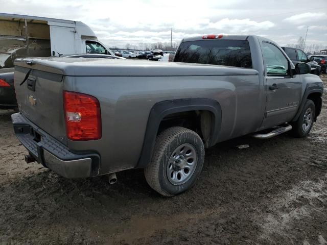 1GCEC24079Z186275 - 2009 CHEVROLET 1500 SILVE C1500 LT GRAY photo 3