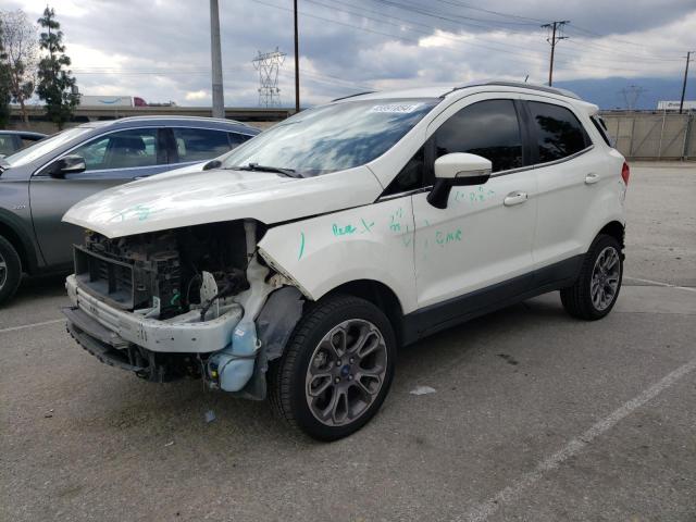 MAJ6S3KL3LC329748 - 2020 FORD ECOSPORT TITANIUM WHITE photo 1