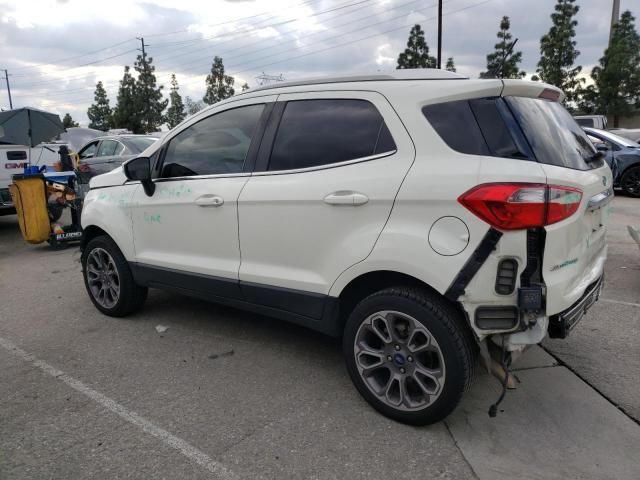 MAJ6S3KL3LC329748 - 2020 FORD ECOSPORT TITANIUM WHITE photo 2