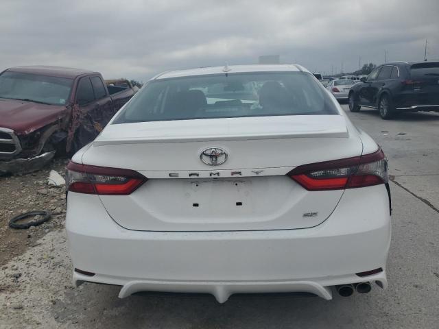 4T1G11AK4PU747309 - 2023 TOYOTA CAMRY SE NIGHT SHADE WHITE photo 6