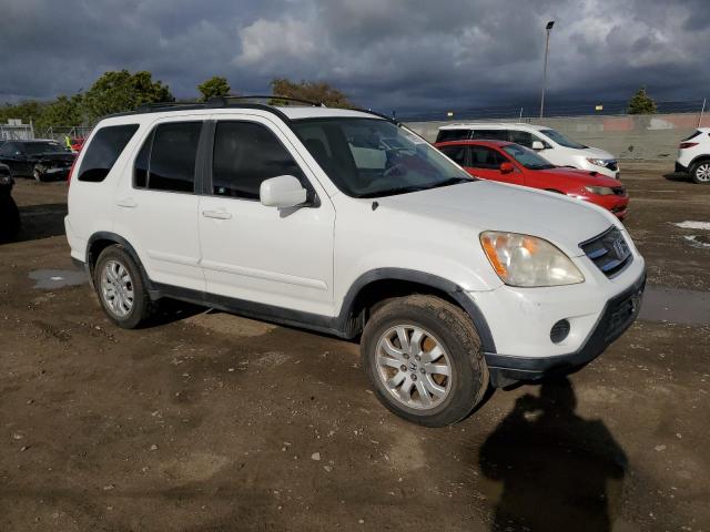 JHLRD78985C008427 - 2005 HONDA CR-V SE WHITE photo 4