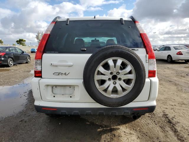 JHLRD78985C008427 - 2005 HONDA CR-V SE WHITE photo 6