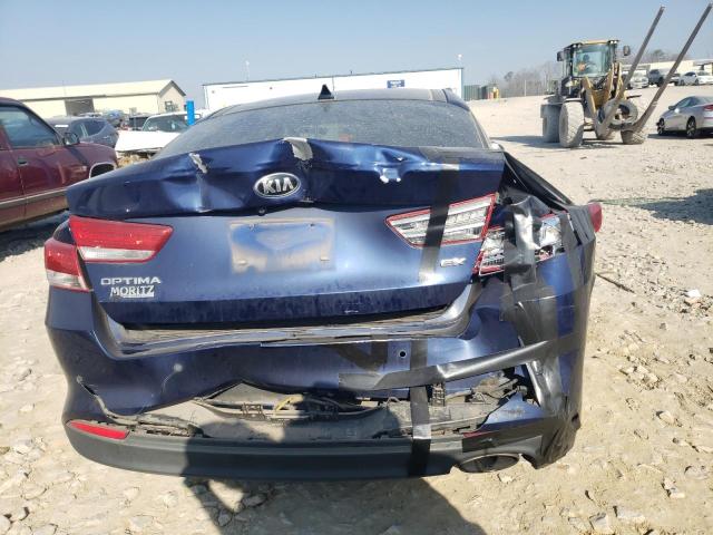 5XXGU4L3XJG207947 - 2018 KIA OPTIMA EX BLUE photo 6