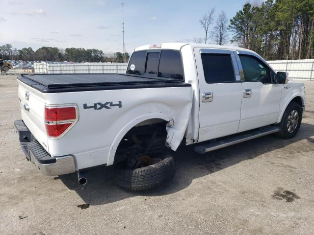 1FTFW1EF1DFA23365 - 2013 FORD F150 SUPERCREW WHITE photo 3