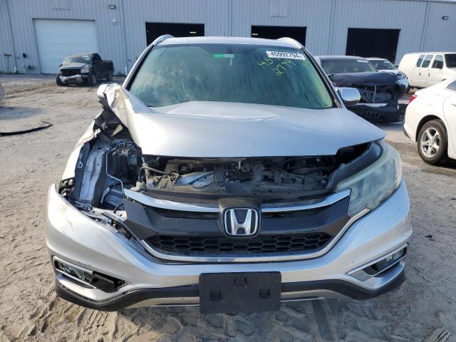 2HKRM3H72FH542629 - 2015 HONDA CR-V EXL SILVER photo 5