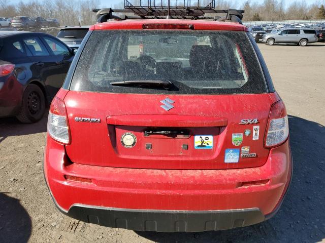 JS2YB5A34A6300356 - 2010 SUZUKI SX4 RED photo 6