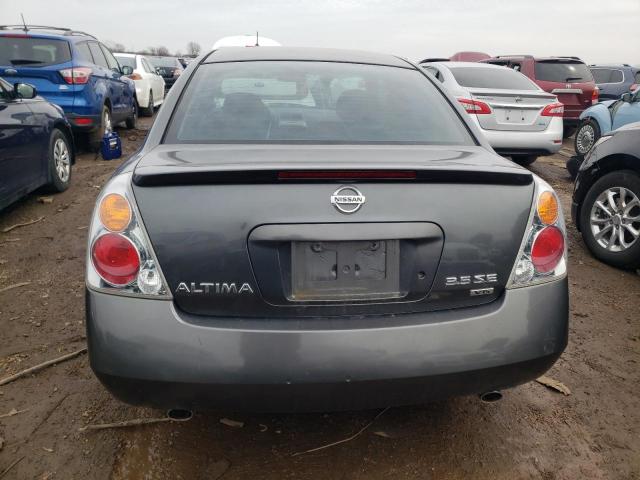 1N4BL11D24C187307 - 2004 NISSAN ALTIMA SE GRAY photo 6