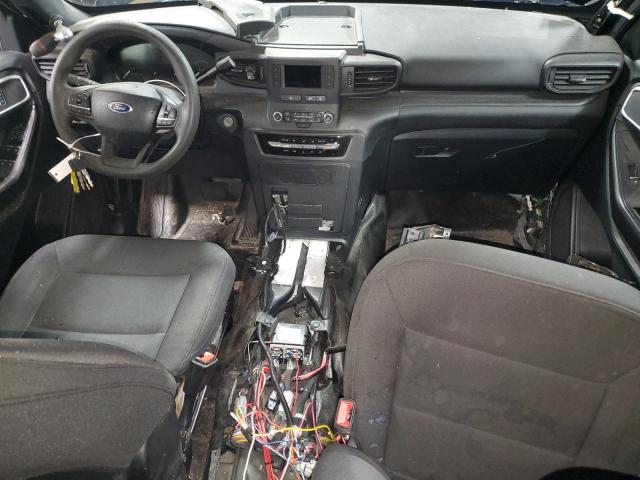 1FM5K8AW1NNA01987 - 2022 FORD EXPLORER POLICE INTERCEPTOR შავი ფოტო 8