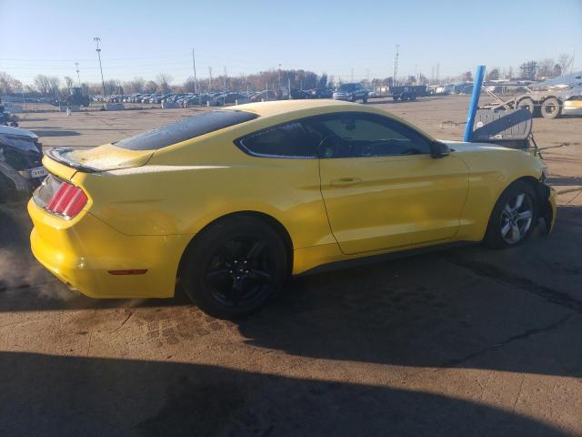 1FA6P8AM4H5264719 - 2017 FORD MUSTANG YELLOW photo 3