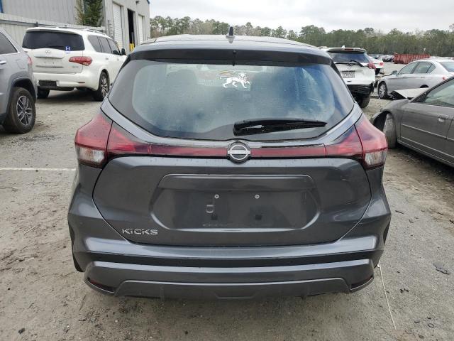 3N1CP5BV0NL493951 - 2022 NISSAN KICKS S GRAY photo 6