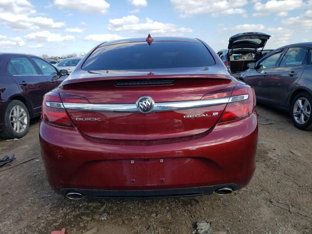 2G4GL5EX6H9198587 - 2017 BUICK REGAL SPORT TOURING BURGUNDY photo 6