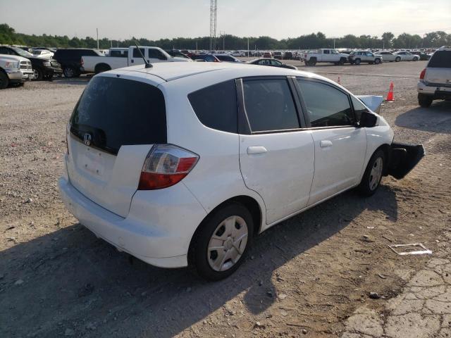 JHMGE8H3XCC033926 - 2012 HONDA FIT WHITE photo 4