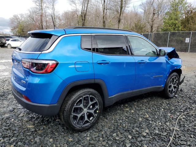 3C4NJDBN8RT606553 - 2024 JEEP COMPASS LATITUDE BLUE photo 3