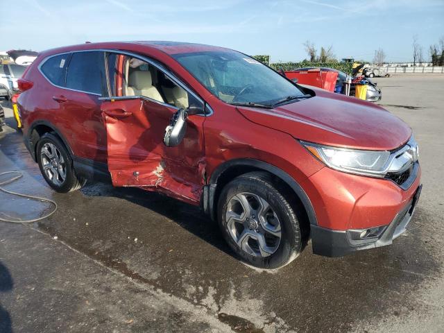 2HKRW2H83HH640052 - 2017 HONDA CR-V EXL RED photo 4