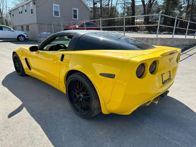 1G1YY26E965115937 - 2006 CHEVROLET CORVETTE Z06 YELLOW photo 2