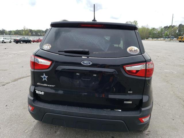MAJ3P1TE0JC225496 - 2018 FORD ECOSPORT SE BLACK photo 6