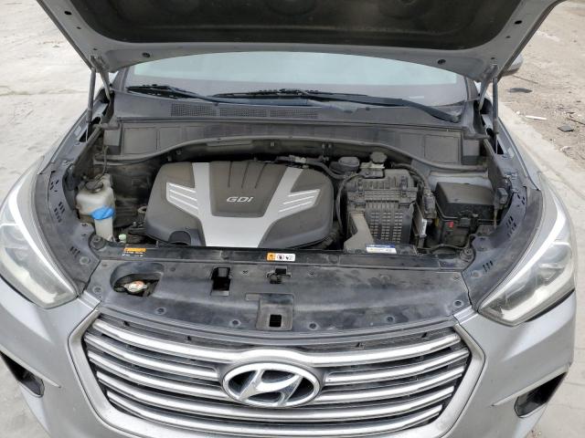 KM8SM4HF5HU235653 - 2017 HYUNDAI SANTA FE SE SILVER photo 11