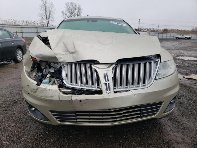 1LNHL9DR6AG602672 - 2010 LINCOLN MKS GOLD photo 5