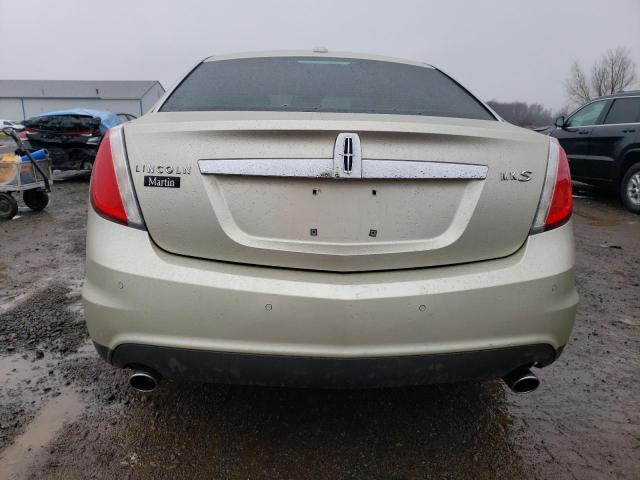 1LNHL9DR6AG602672 - 2010 LINCOLN MKS GOLD photo 6