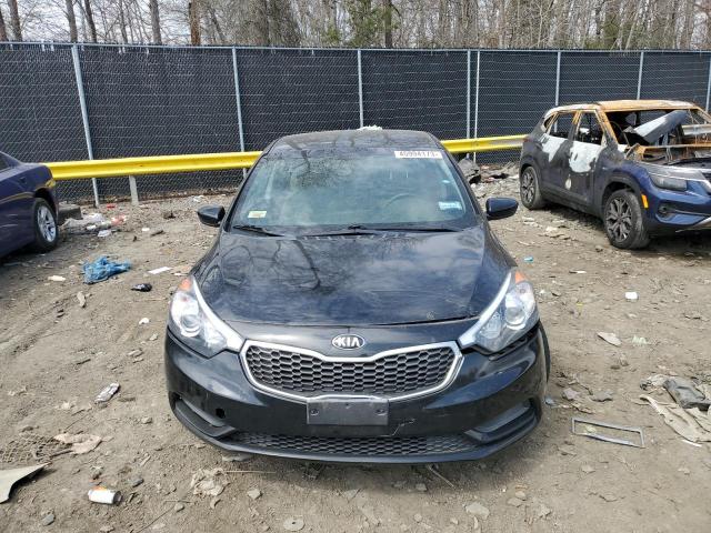 KNAFK4A62F5356859 - 2015 KIA FORTE LX BLACK photo 5