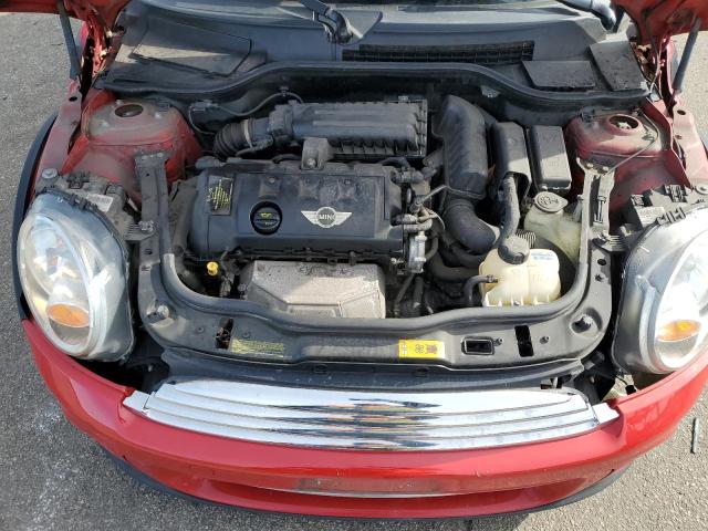 WMWSU3C54DT684364 - 2013 MINI COOPER RED photo 11