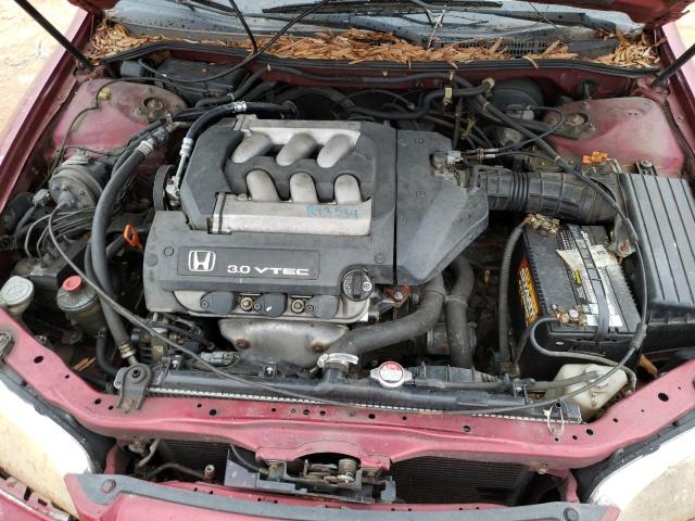 1HGCG16581A060283 - 2001 HONDA ACCORD EX MAROON photo 11