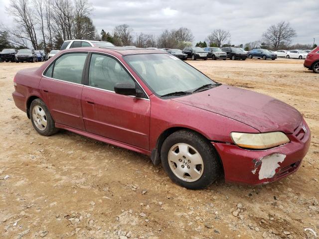 1HGCG16581A060283 - 2001 HONDA ACCORD EX MAROON photo 4