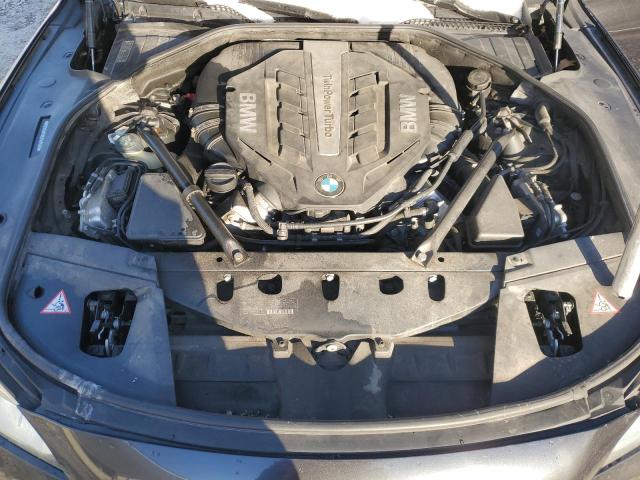 WBAYE8C58ED135525 - 2014 BMW 750 LI GRAY photo 11