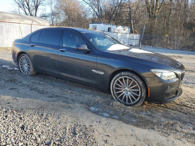 WBAYE8C58ED135525 - 2014 BMW 750 LI GRAY photo 4