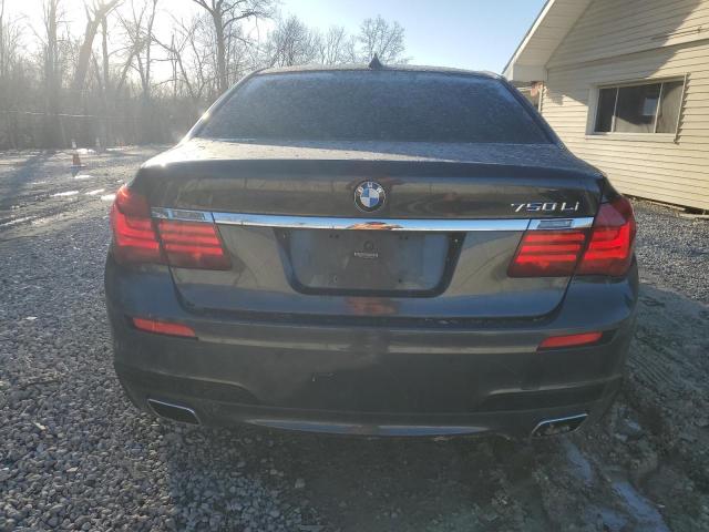 WBAYE8C58ED135525 - 2014 BMW 750 LI GRAY photo 6