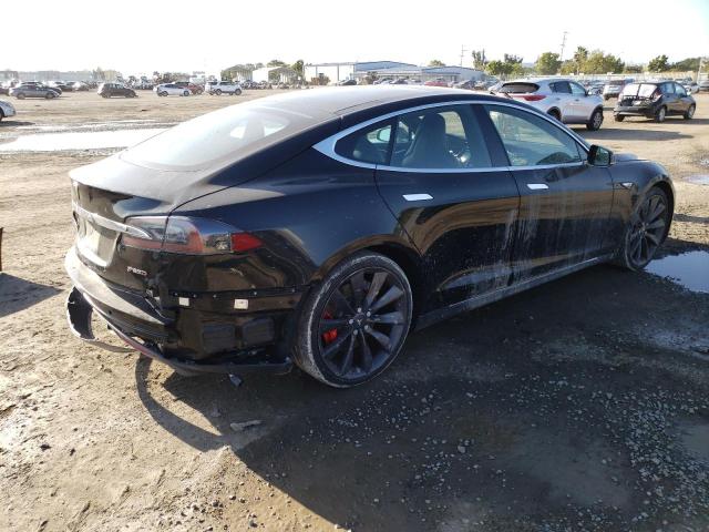 5YJSA1H40FF092725 - 2015 TESLA MODEL S P85D BLACK photo 3