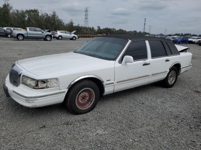 1LNLM81W9TY713886 - 1996 LINCOLN TOWN CAR EXECUTIVE Weiß Foto 1