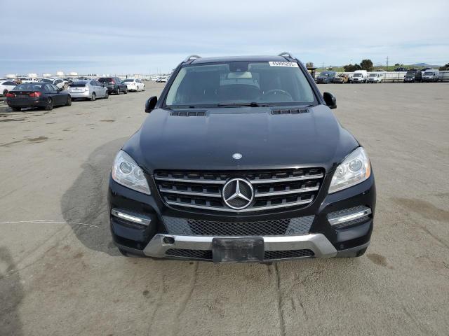 4JGDA5HBXCA031168 - 2012 MERCEDES-BENZ ML 350 4MATIC BLACK photo 5