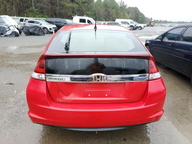 JHMZE2H56ES003290 - 2014 HONDA INSIGHT LX RED photo 6