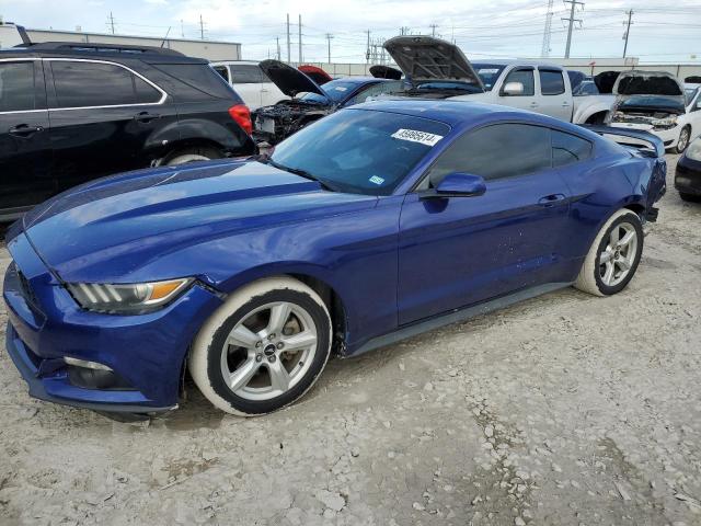 1FA6P8AMXG5327529 - 2016 FORD MUSTANG BLUE photo 1