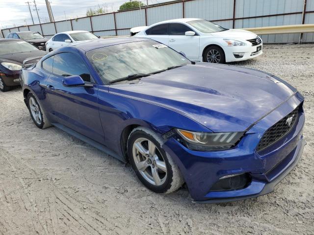 1FA6P8AMXG5327529 - 2016 FORD MUSTANG BLUE photo 4