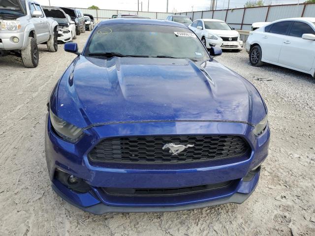 1FA6P8AMXG5327529 - 2016 FORD MUSTANG BLUE photo 5