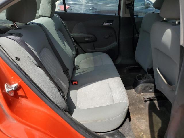 1G1JA5SH0D4168407 - 2013 CHEVROLET SONIC LS 橙色 照片 10