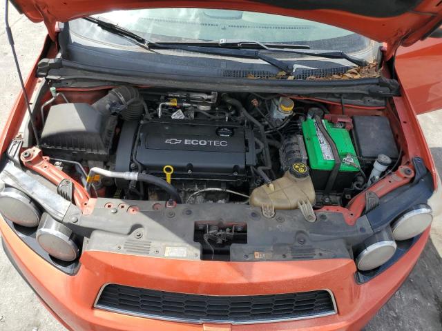 1G1JA5SH0D4168407 - 2013 CHEVROLET SONIC LS 橙色 照片 11