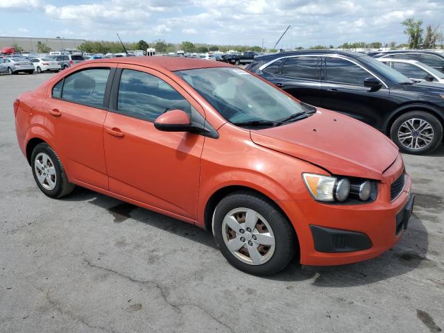 1G1JA5SH0D4168407 - 2013 CHEVROLET SONIC LS 橙色 照片 4