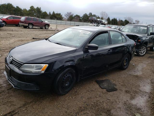 3VW2K7AJ8CM402883 - 2012 VOLKSWAGEN JETTA BASE 黑色 照片 1