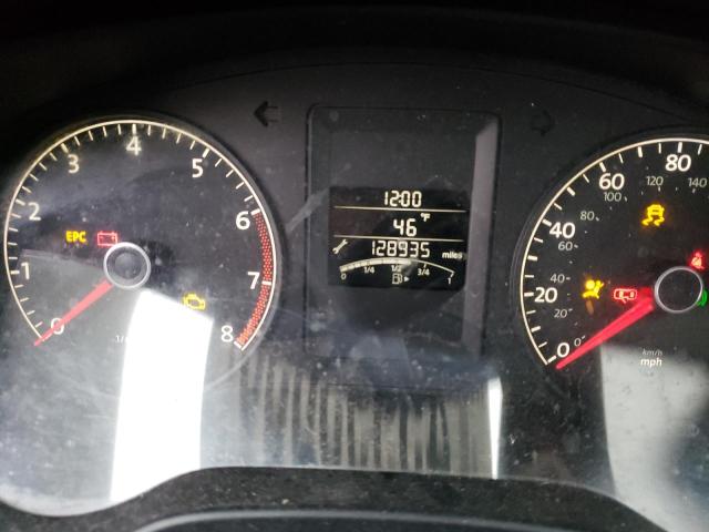 3VW2K7AJ8CM402883 - 2012 VOLKSWAGEN JETTA BASE 黑色 照片 9